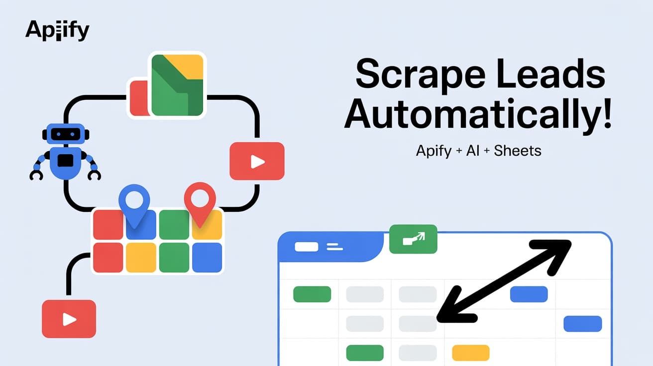 Automated Lead Scraping with Apify and N8N: Google Maps to Sheets